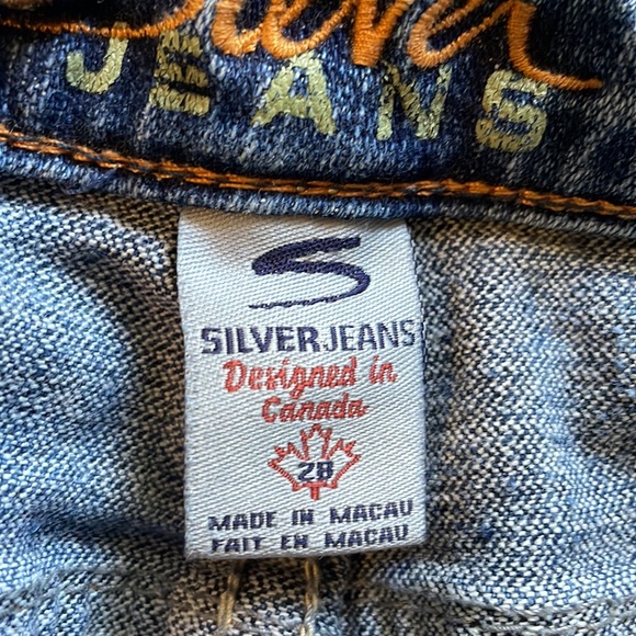 Vintage Silver Bootcut Jeans - Picture 3 of 5